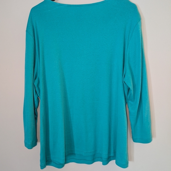 Karen Scott Embellished Top - Picture 7 of 7